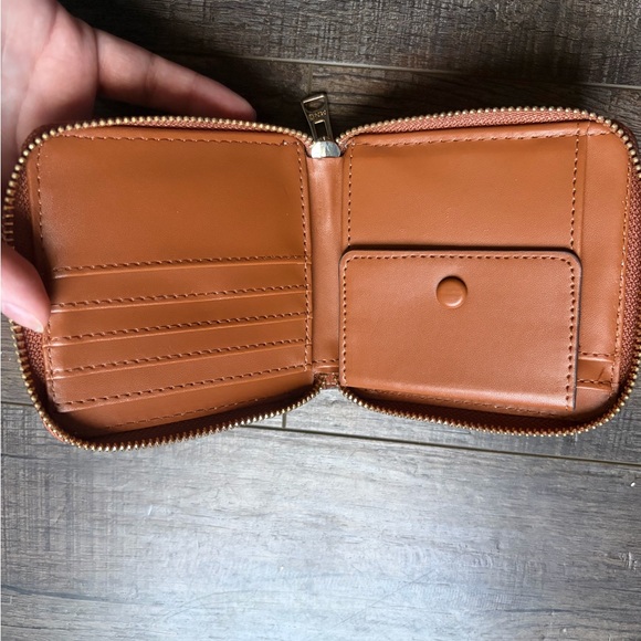 Mango Tan Textured Wallet - Picture 3 of 4